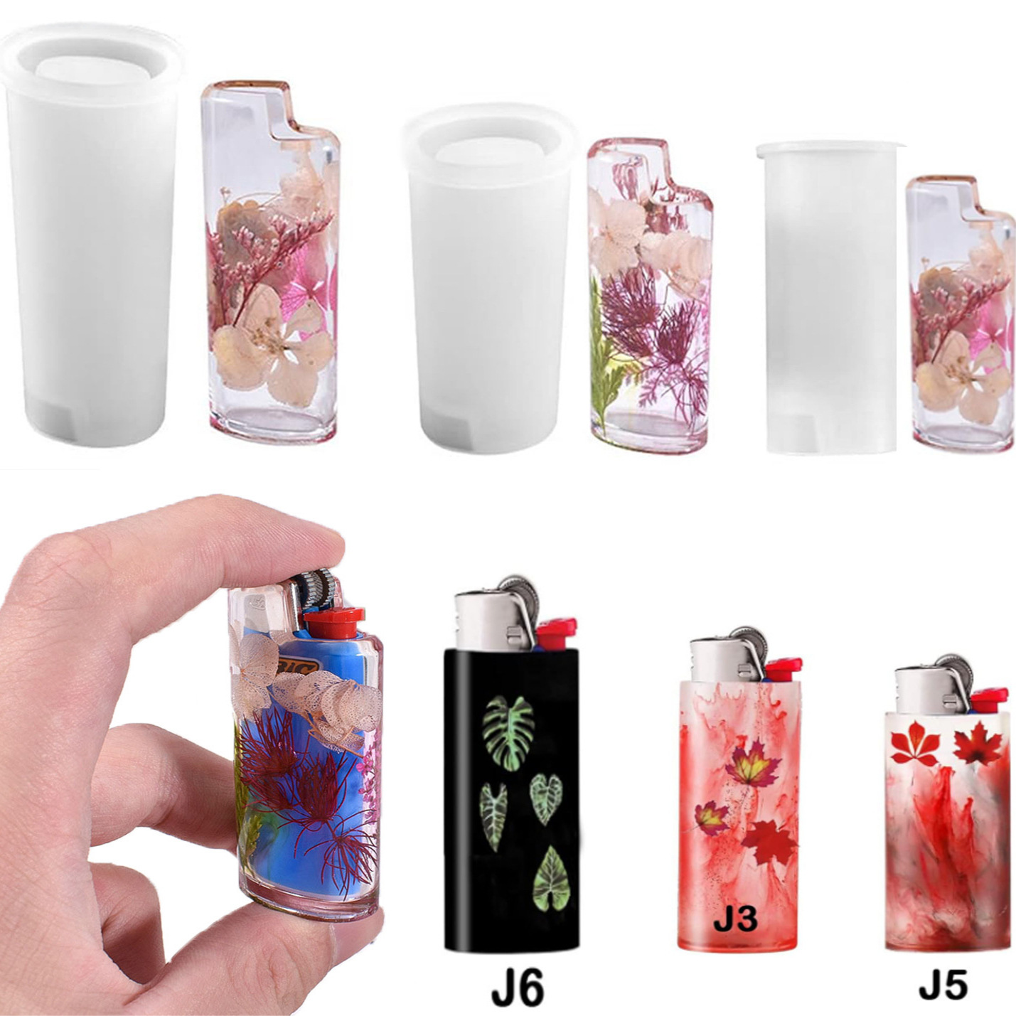 Resin Art Guide - DIY Lighter Case Cover Silicone Resin