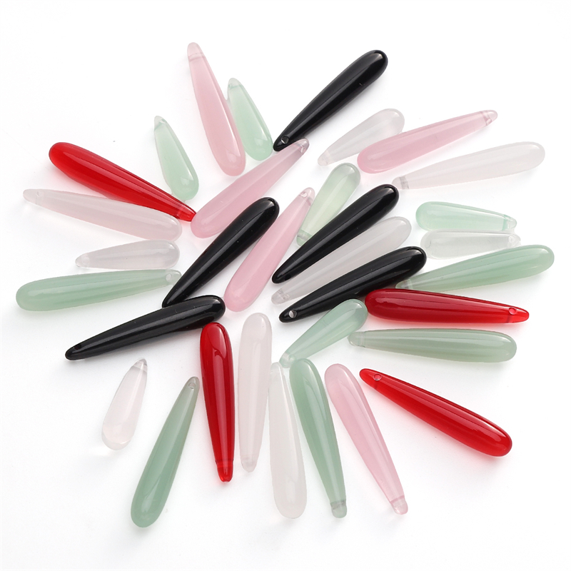 Resin Art Gift Ideas - 5pcs Beads Resin Teardrop Shape Loose