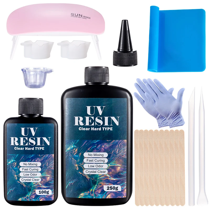Uv Resin Clear Hard - Hard UV Resin Glue Kit Fast