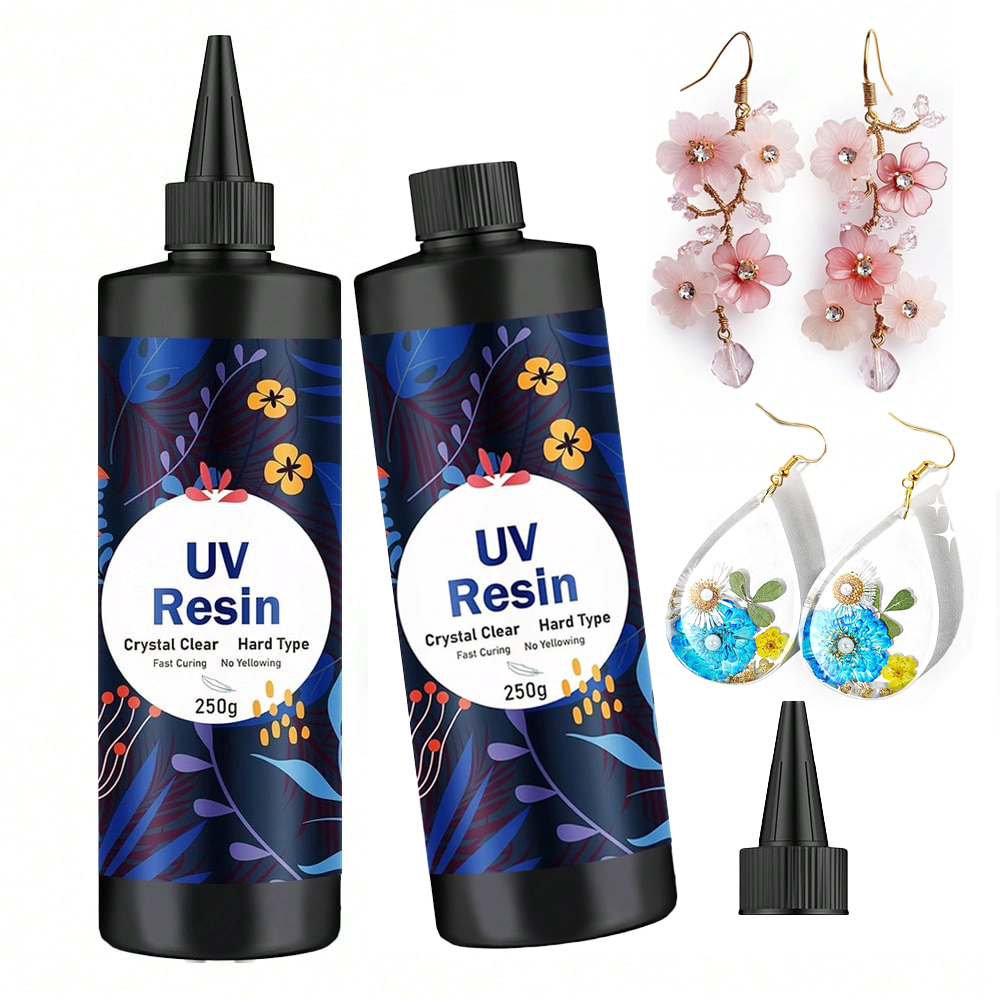 Uv Resin Clear Hard - 250g/500g UV Resin Clear Hard Glue,