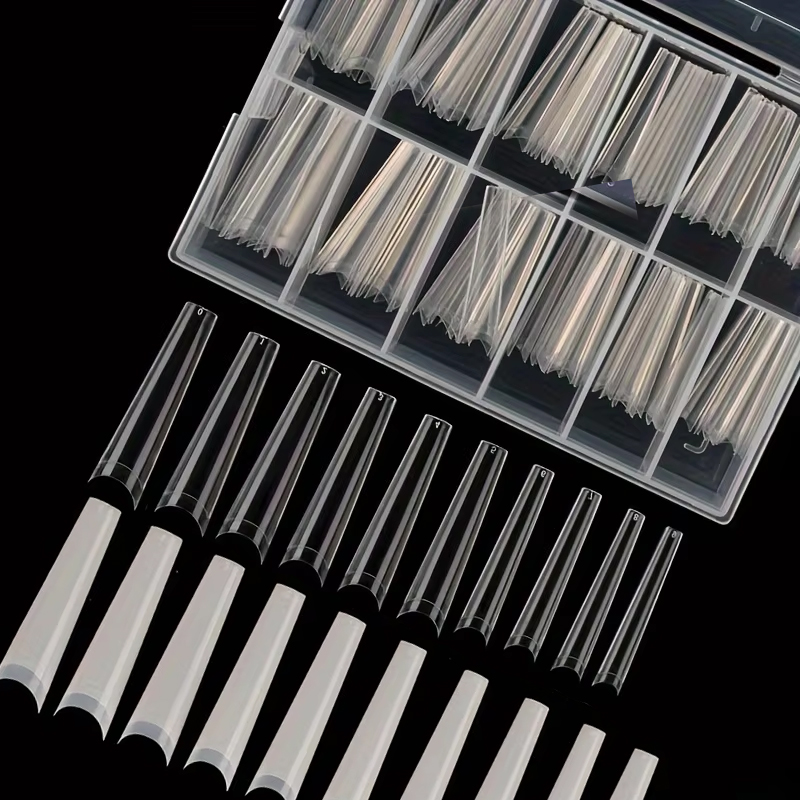 Resin Art Youtube - 240-Piece Nail Art Set, Pre-Made C-Shaped