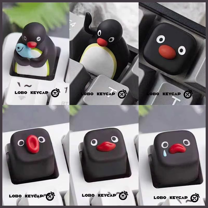 Resin Artist - Cute Penguin Image Pingu Series Personalized