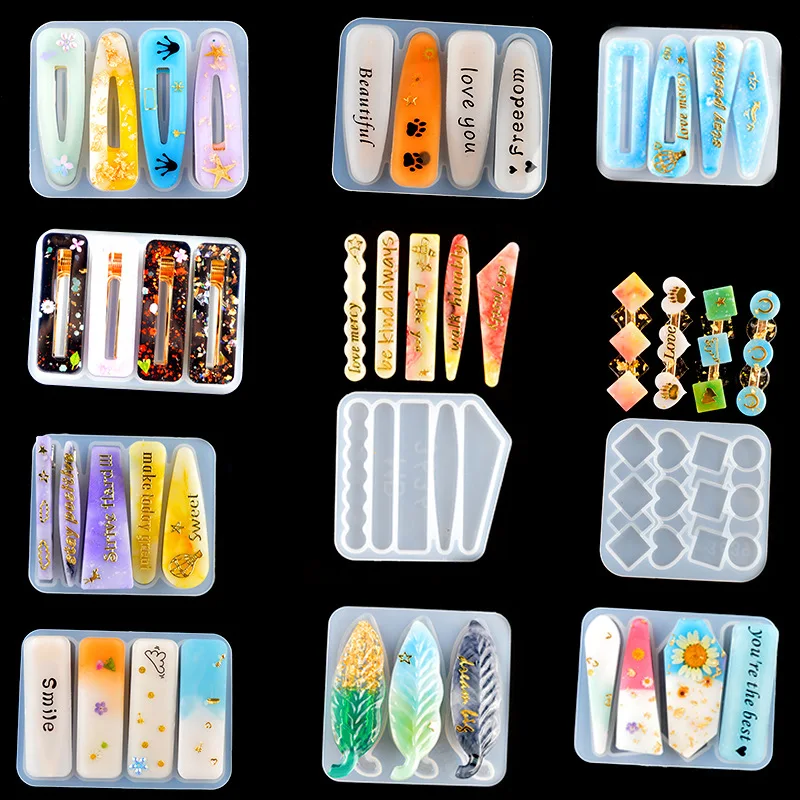 Resin Art Jewellery - DIY Epoxy Resin Hair Clip Hairpin