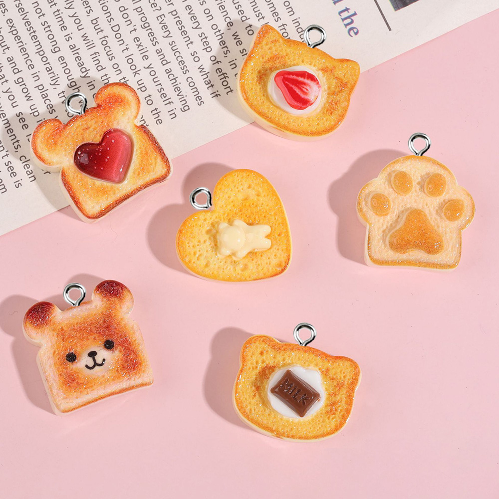 Resin Art Gift Ideas - 10pcs Heart Bear Cat Animal Shape