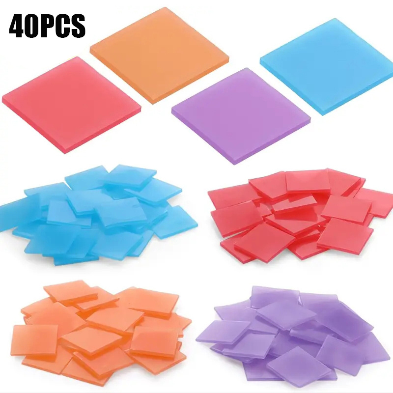 Resin Art Diy - 40Pcs Diamond Painting Wax Clay, Nail