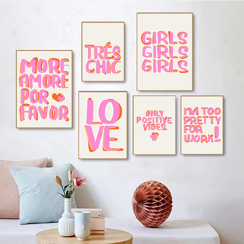 Resin Art Love - Nordic More Amor Por Favor Colorful