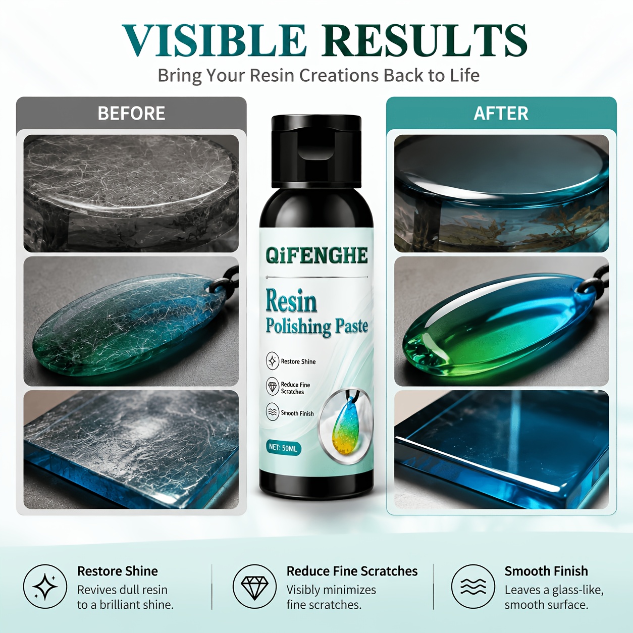 Resin Art Youtube - Epoxy Resin Polish And Restorer Compound