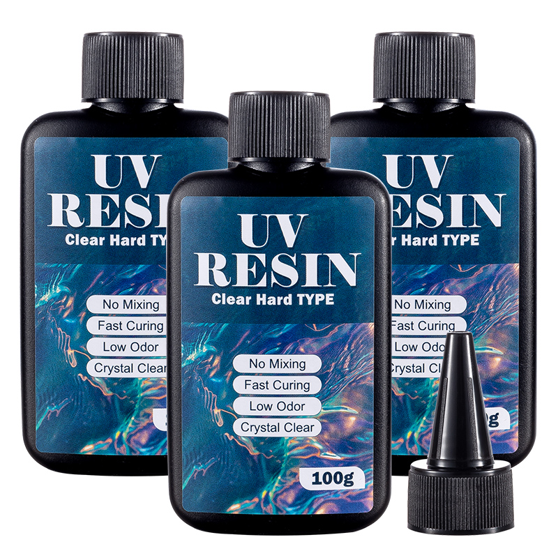 100/200/300g UV Resin Hard Typ - Uv Resin Clear Hard recension och pris