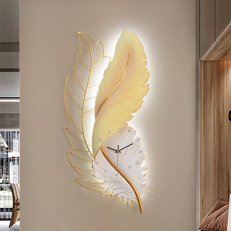Light Unique Wall Clock Minima - Resin Art Wall Clock recension och pris