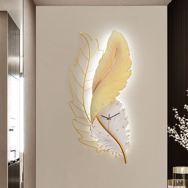 Light Unique Wall Clock Minima - Resin Art Wall Clock recension och pris