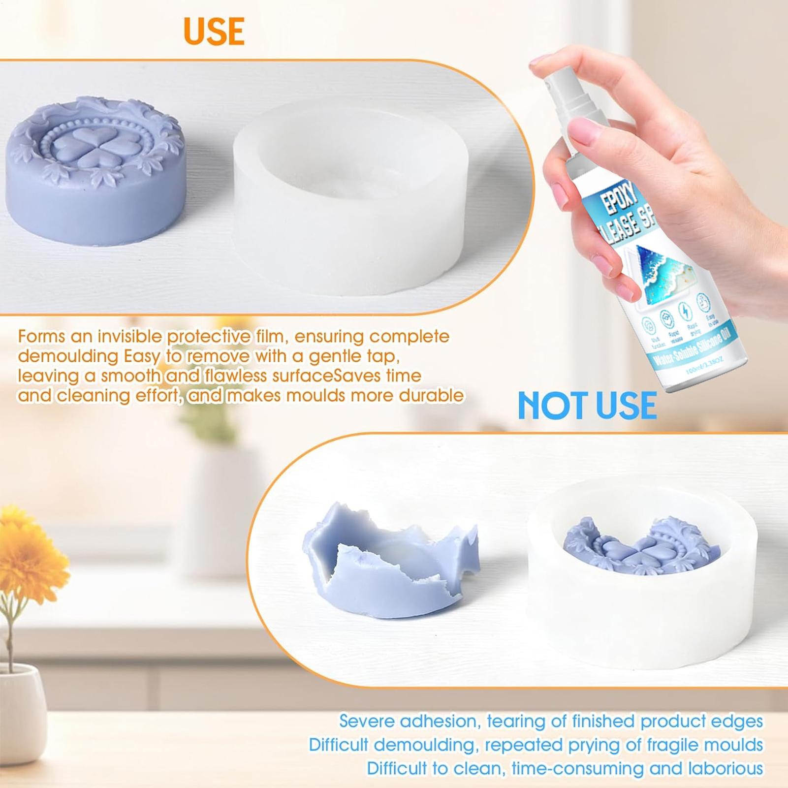 100ml Silicone Release Spray E - Resin Art Guide recension och pris