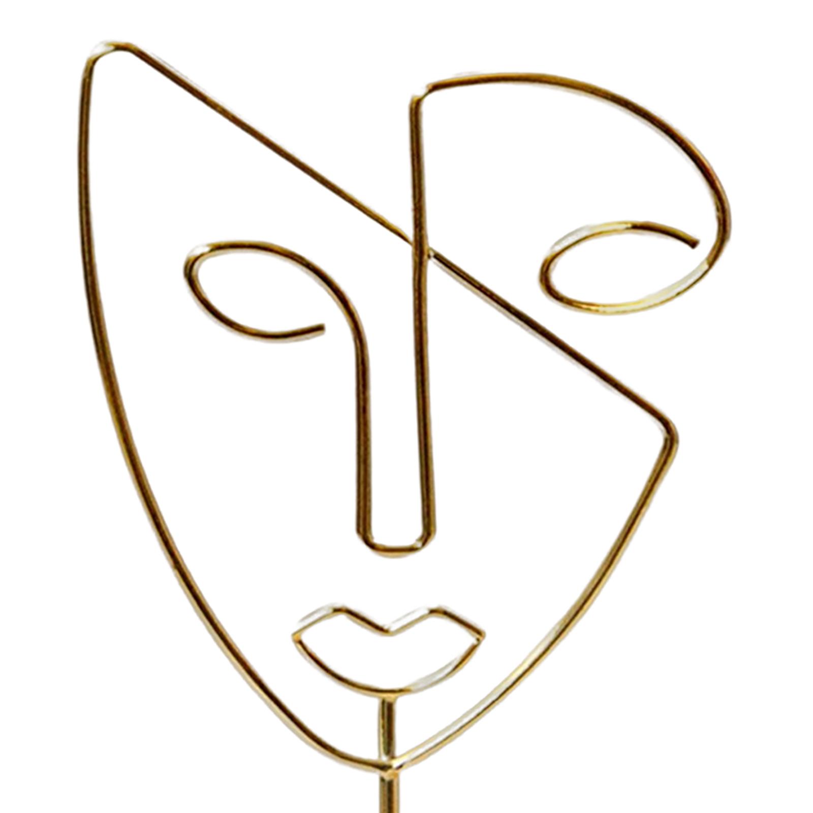 Decorative Figure Face Abstrac - Resin Art Studio recension och pris