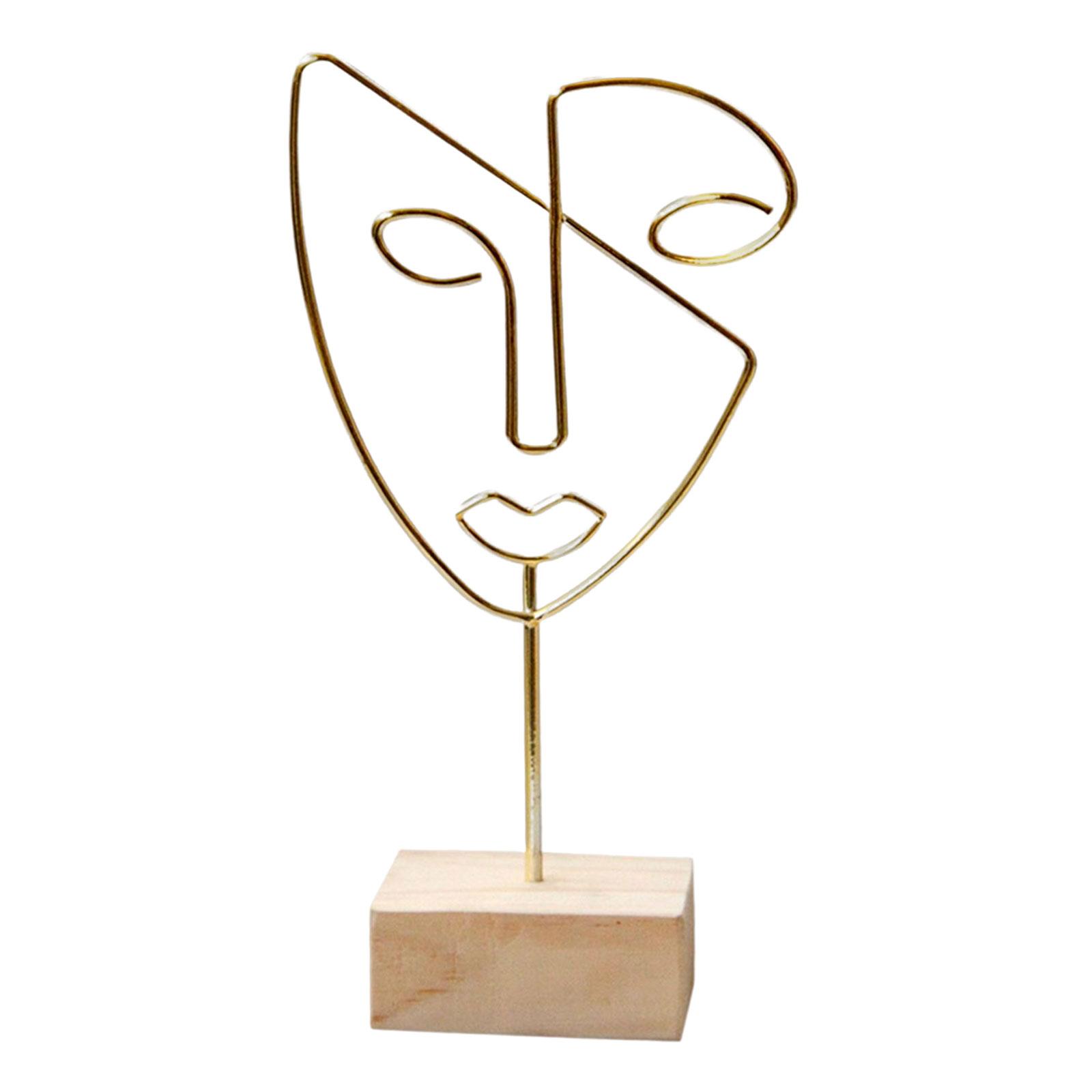 Decorative Figure Face Abstrac - Resin Art Studio recension och pris