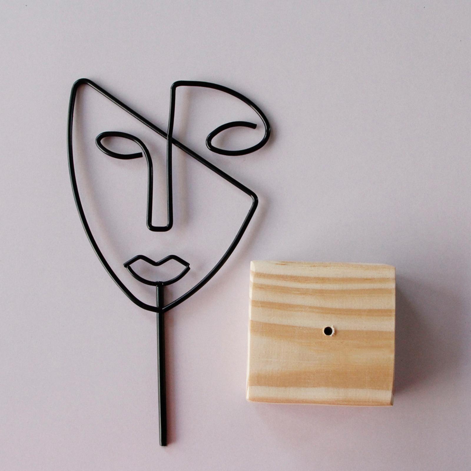 Decorative Figure Face Abstrac - Resin Art Studio recension och pris