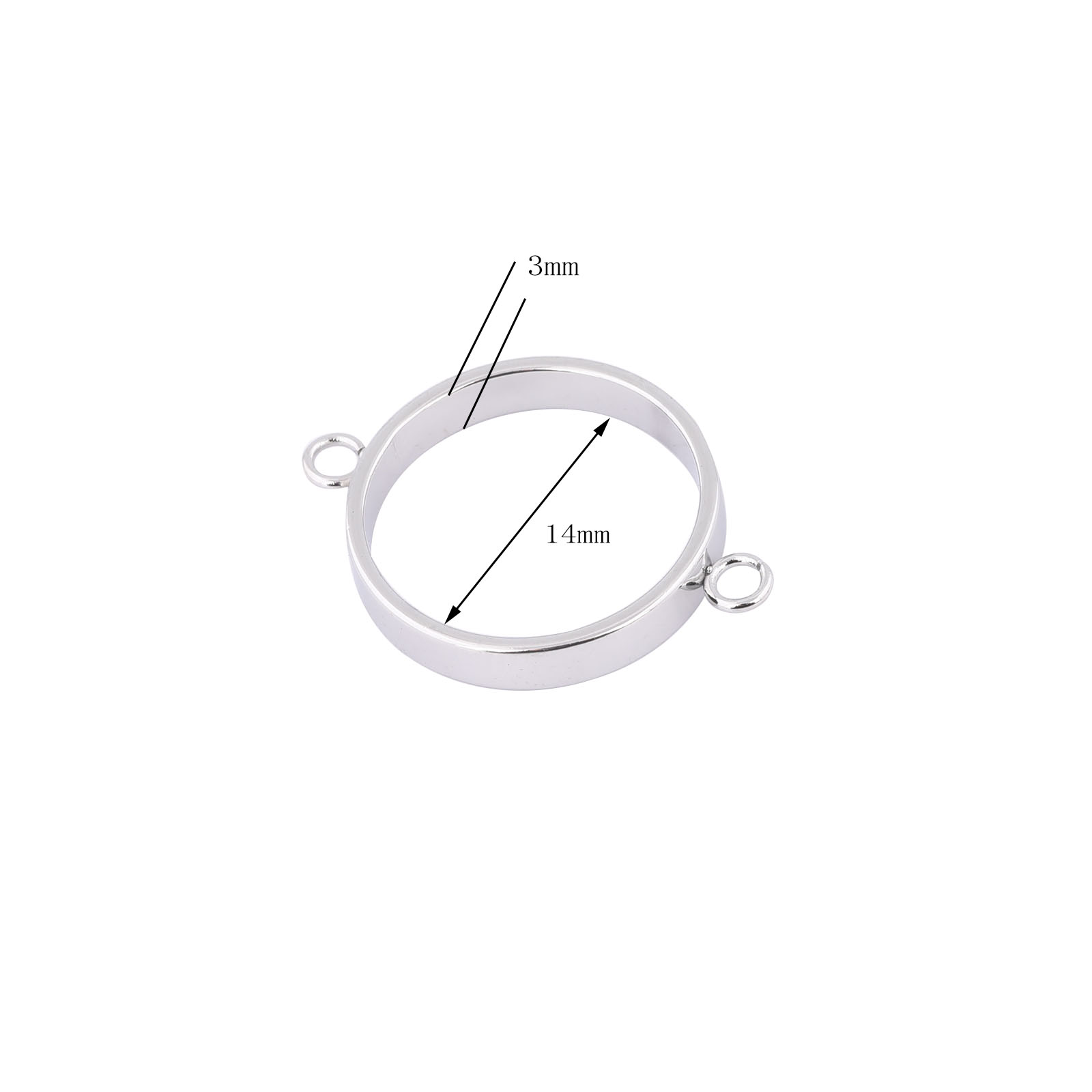 10pcs Stainless Steel 14mm Ope - Resin Art Gift Ideas recension och pris