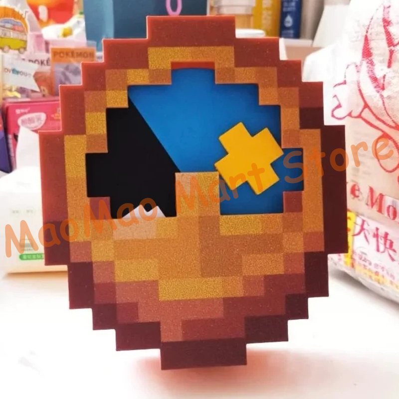 Chic Retro Pixel Art Style Sun - Resin Art Wall Clock recension och pris