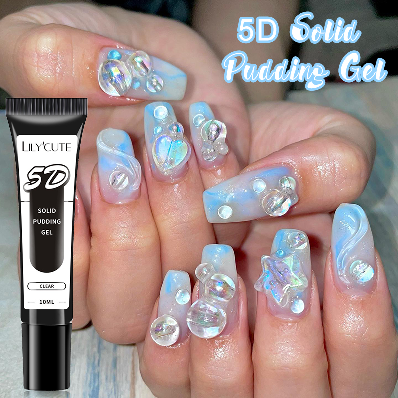 LILYCUTE 10ml 5D Solid Pudding - Resin Art Youtube recension och pris