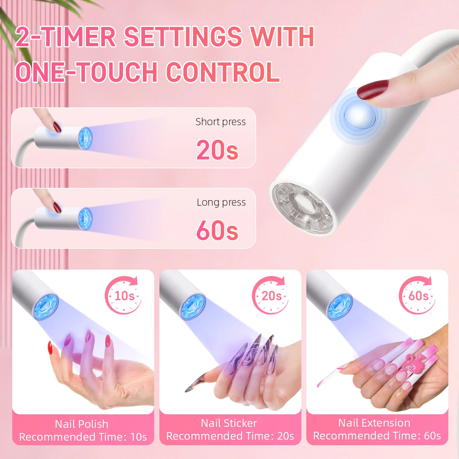 DianaBeauty UV LED Nail Lamp L - Resin Art Youtube recension och pris