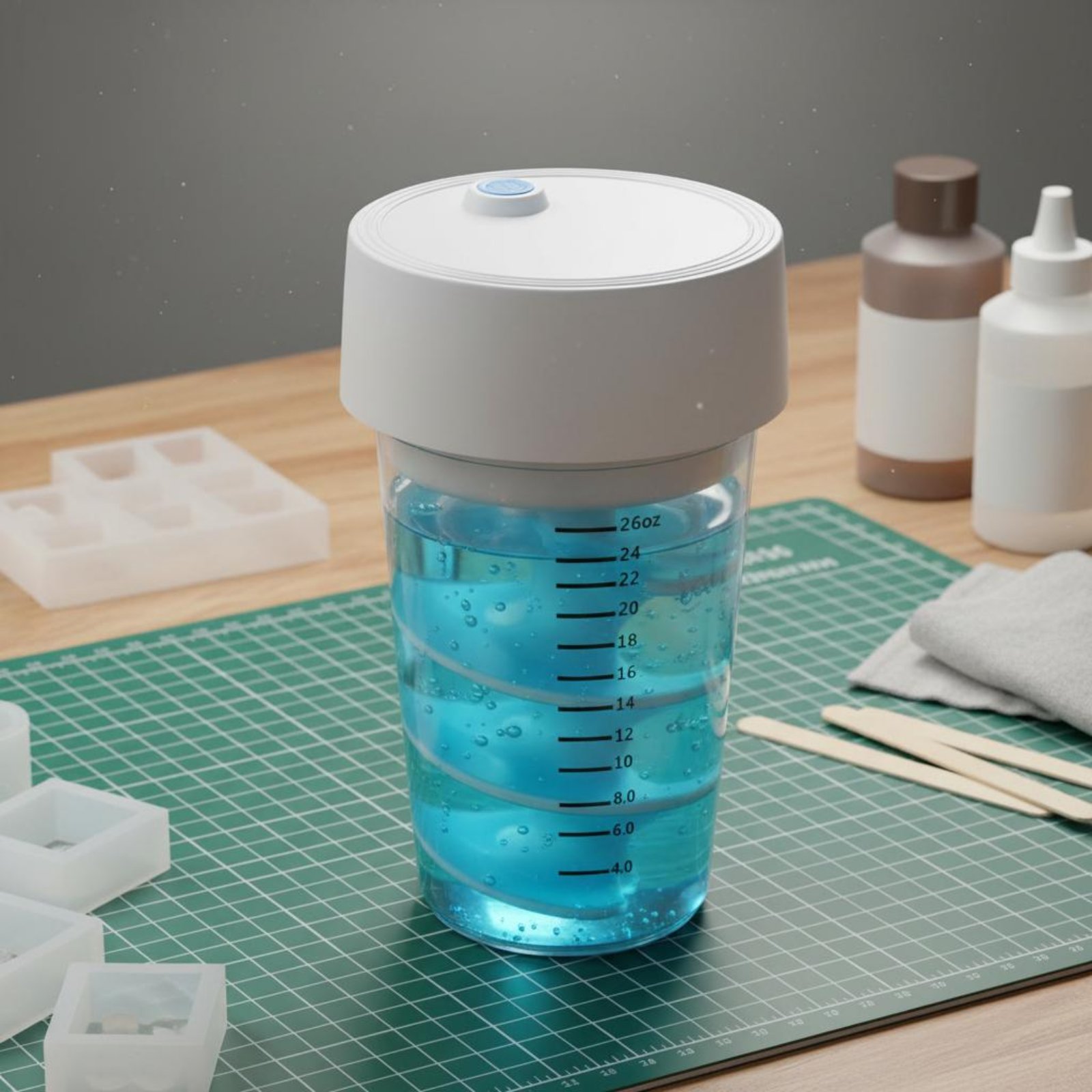 Automatic Resin Mixer Handseff - Resin Art Studio recension och pris