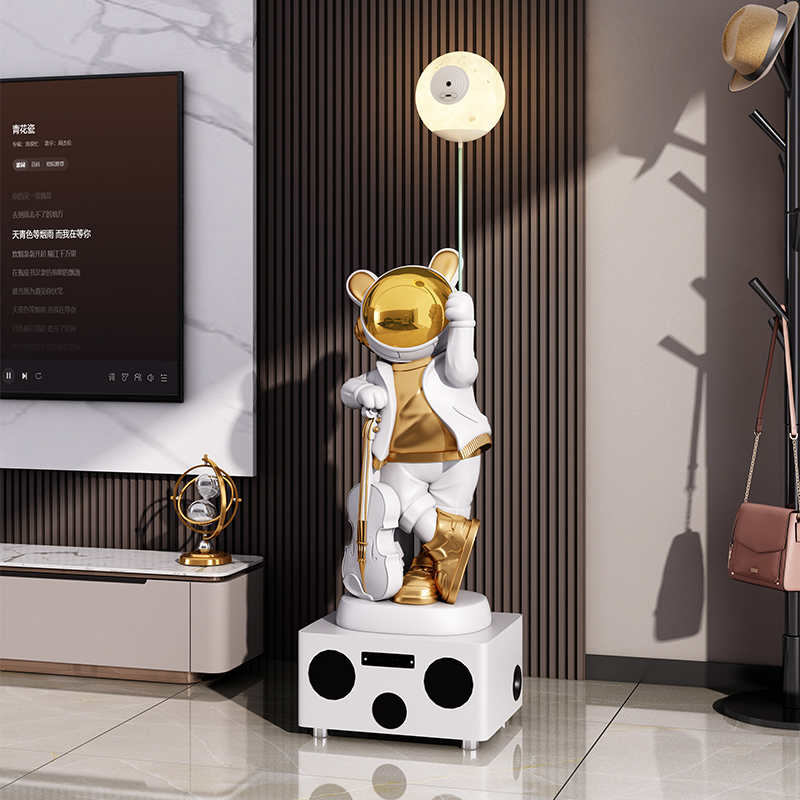 Home Decor 136CM Rabbit Astron - Resin Art In Floor recension och pris