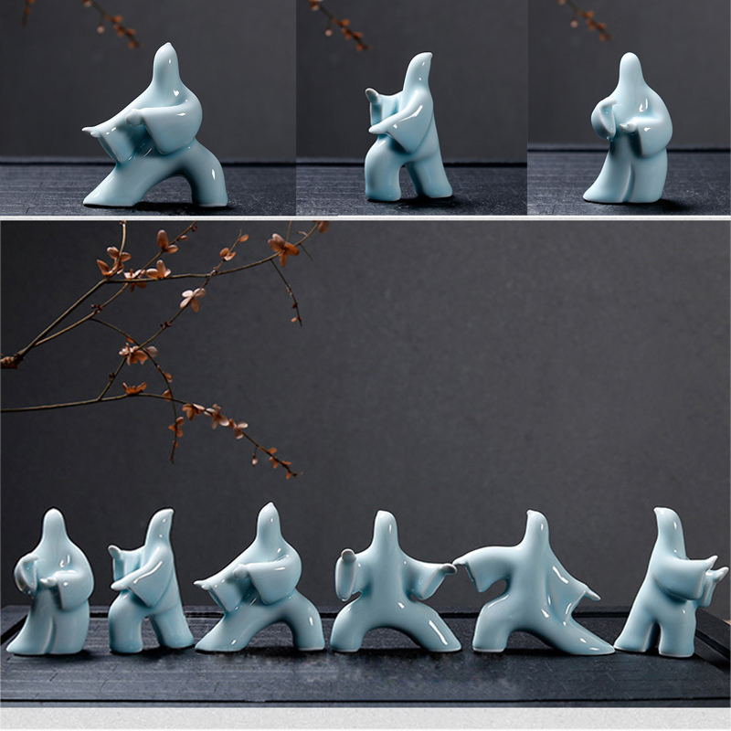 Abstract Art Ceramic Kungfu Po - Resin Art Studio recension och pris