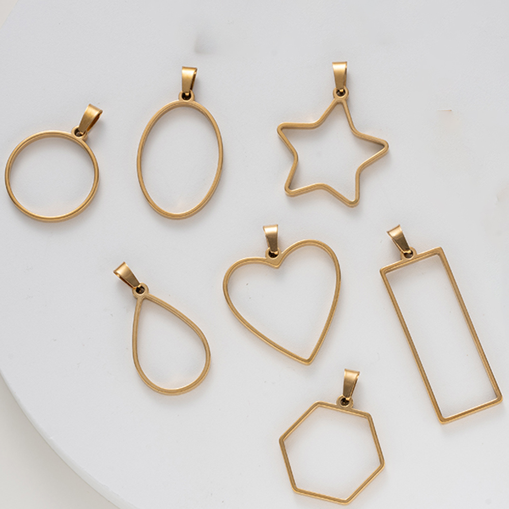 5pcs Stainless Steel Open Back - Resin Art Guide recension och pris