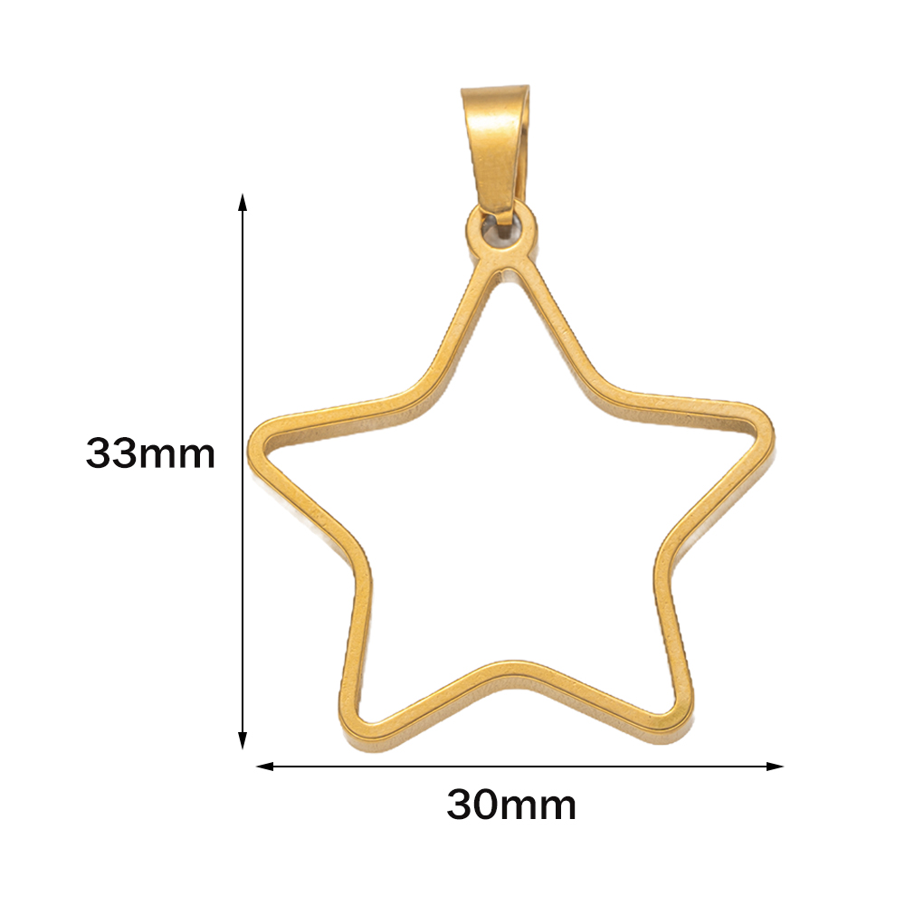 5pcs Stainless Steel Open Back - Resin Art Guide recension och pris