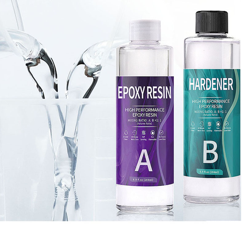 1:1 AB Resin Epoxy Crystal Glu - Resin Art Jewellery recension och pris