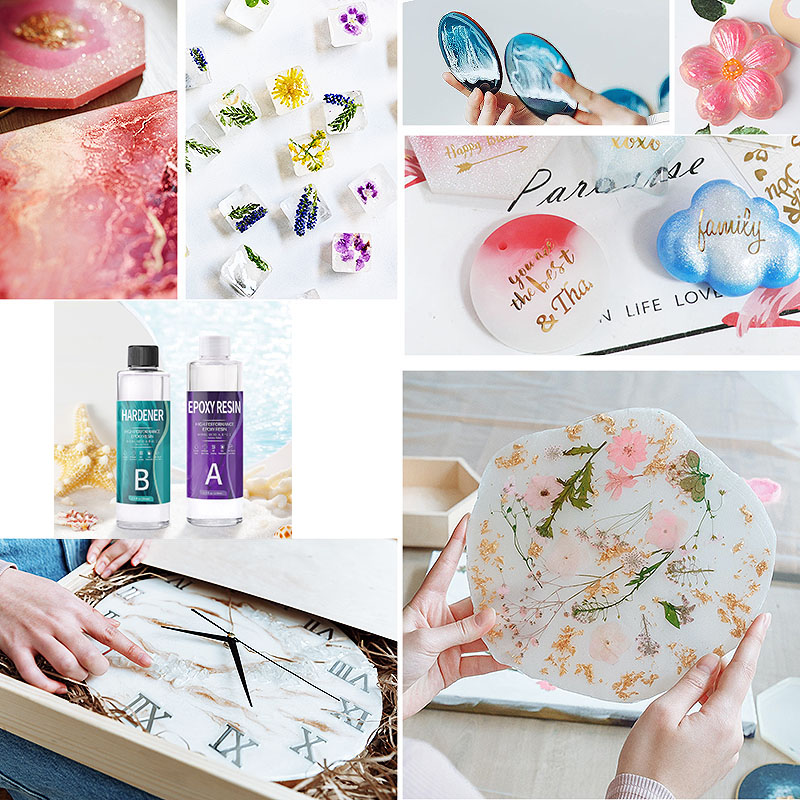 1:1 AB Resin Epoxy Crystal Glu - Resin Art Jewellery recension och pris
