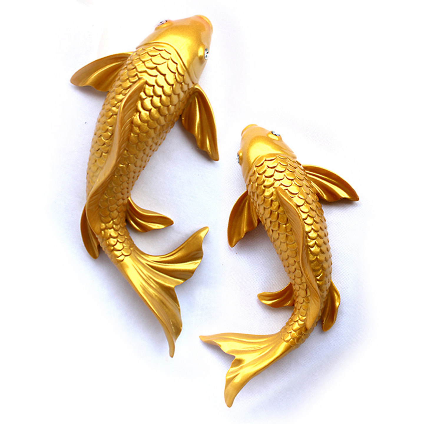 Lucky Koi Fish 3D Wall Decor,  - Resin Art Sticker recension och pris