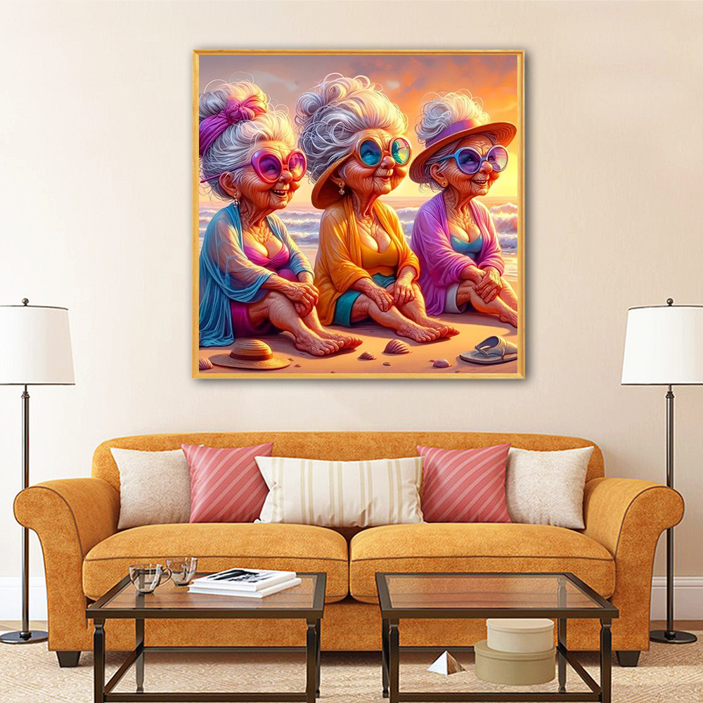 Momoart Diamond Painting Old L - Resin Art On Wall recension och pris