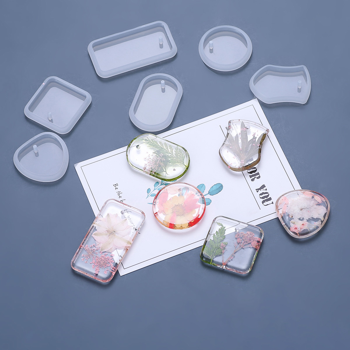 1/6/10pcs DIY Keychain Pendant - Resin Art Jewellery recension och pris