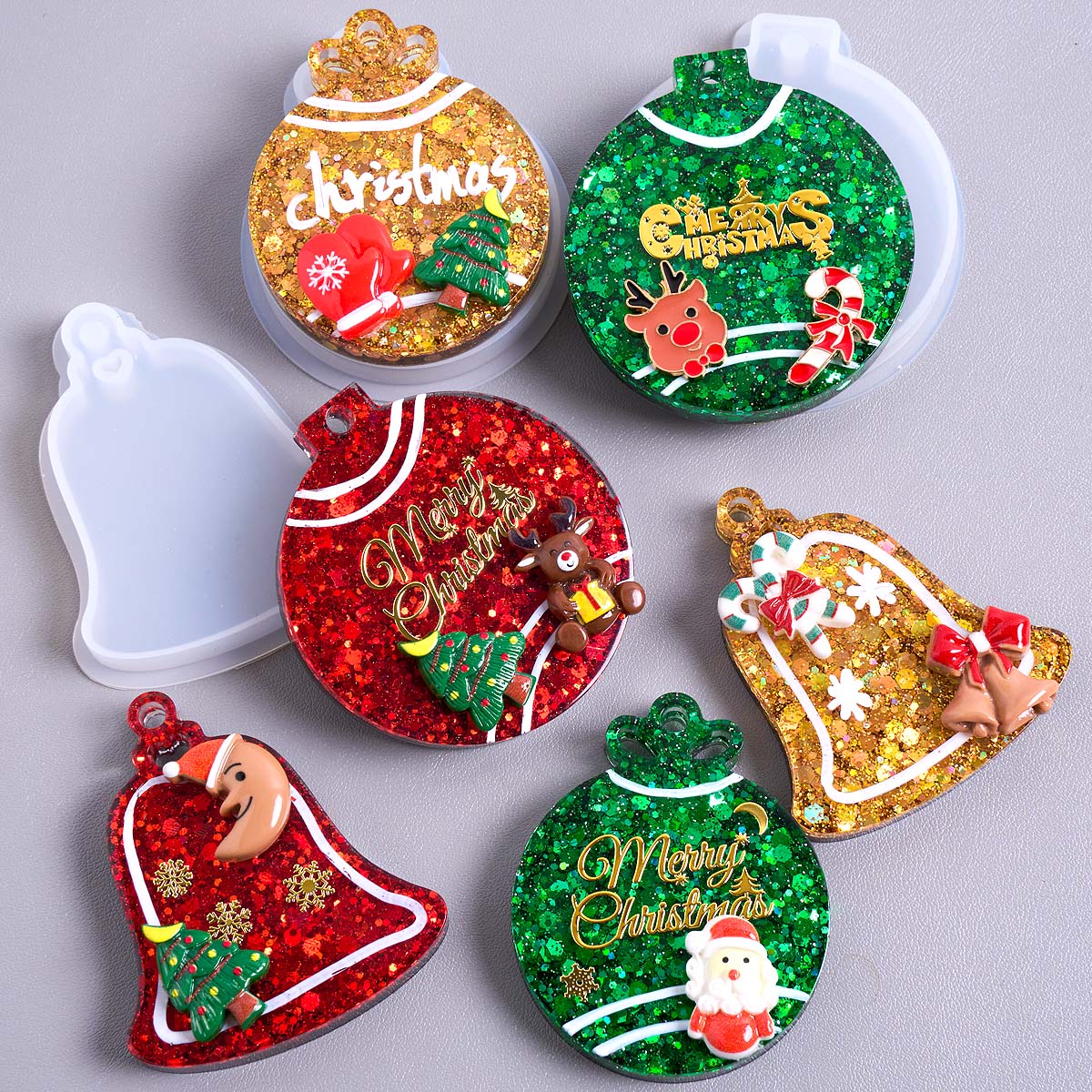 Xmas Tag Pendant Silicone Mold - Resin Art Guide recension och pris