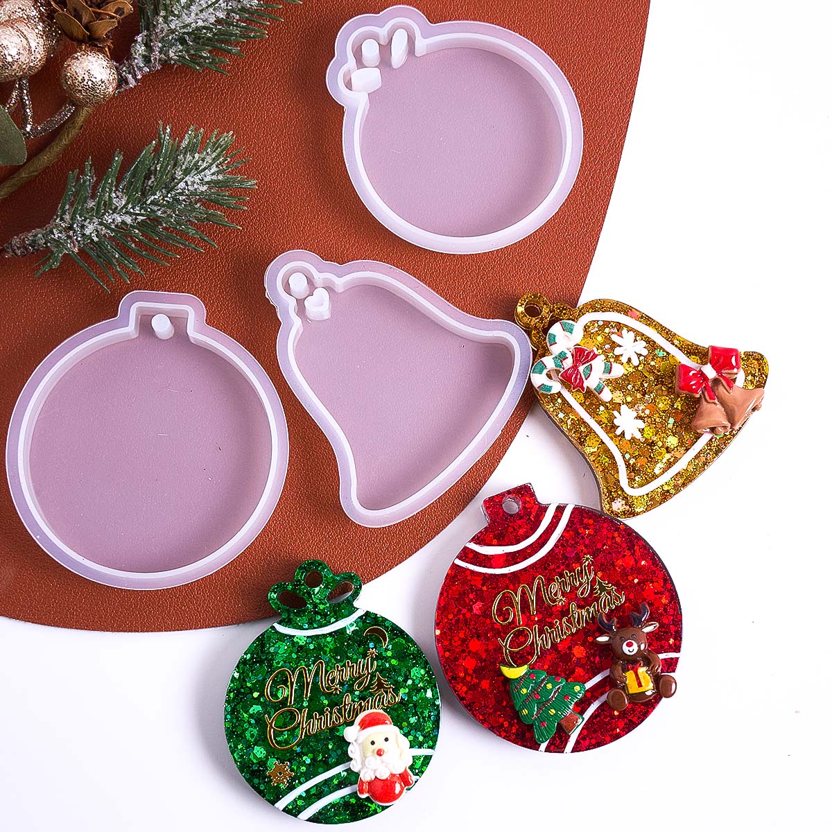 Xmas Tag Pendant Silicone Mold - Resin Art Guide recension och pris