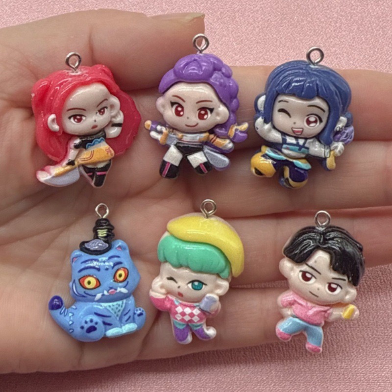 10pcs resin cartoon pendant, D - Resin Art Gift Ideas recension och pris