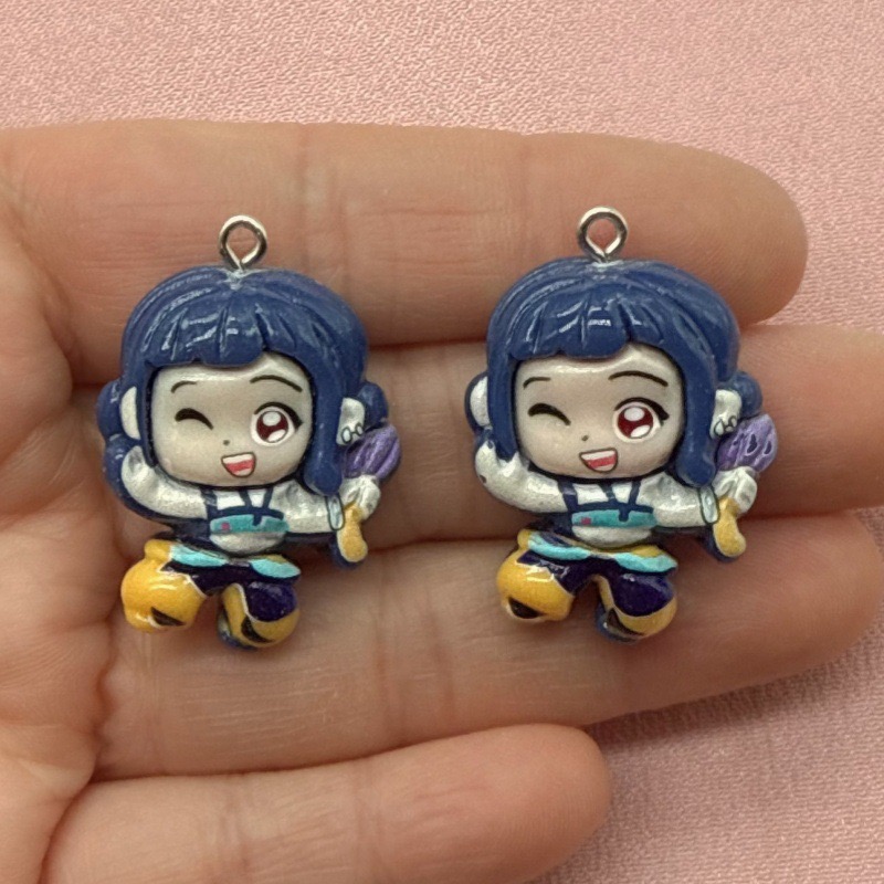 10pcs resin cartoon pendant, D - Resin Art Gift Ideas recension och pris