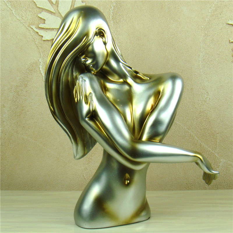 Abstract Naked Woman Bust Hand - Resin Art Love recension och pris