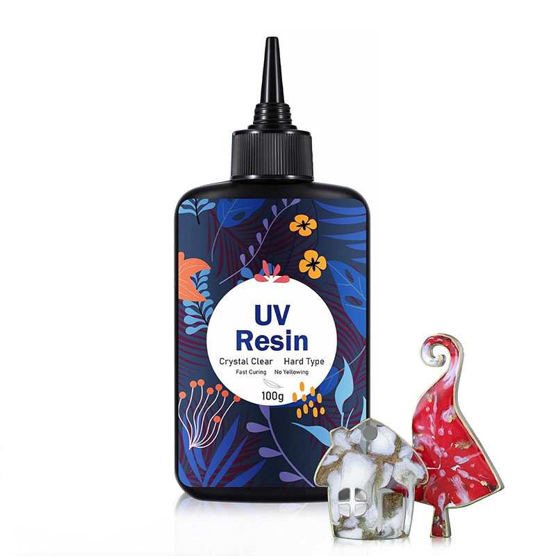 1 piece of 100G upgraded UV re - Uv Resin Clear Hard recension och pris