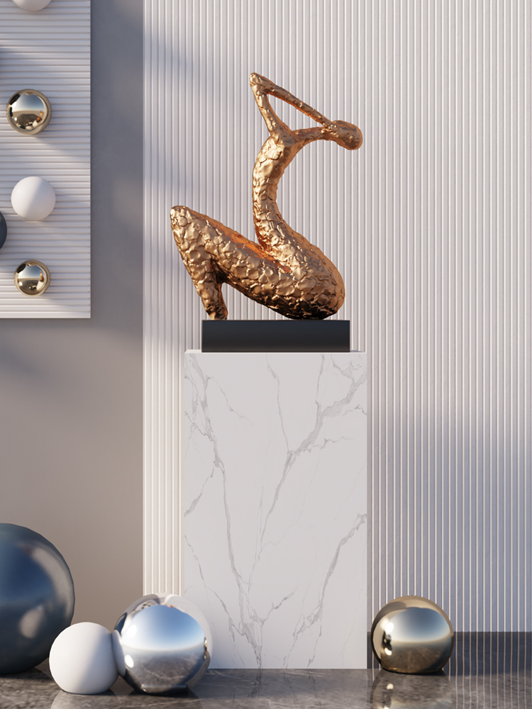 Home Decor Sculpture Creative  - Resin Art In Floor recension och pris