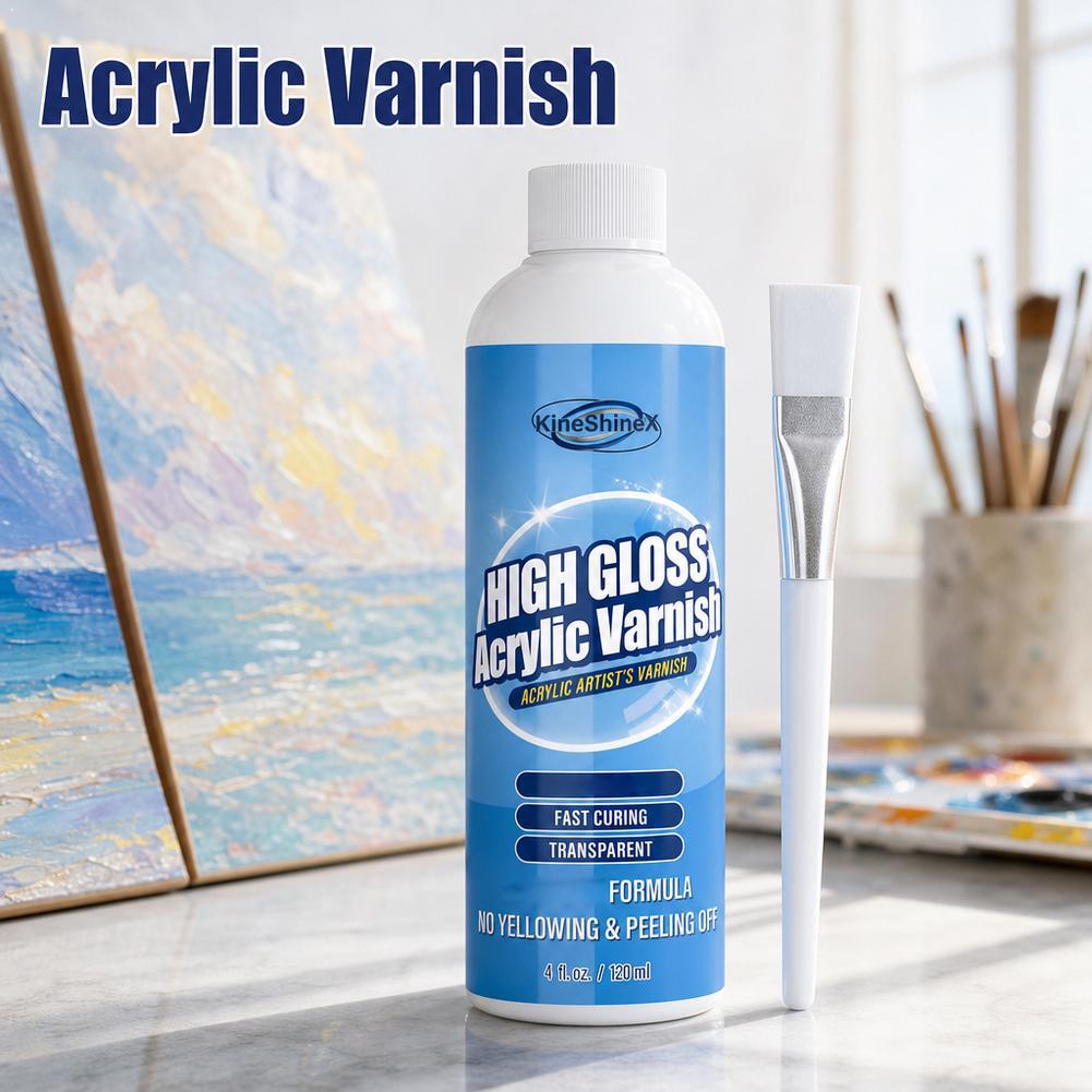 120ml High Gloss Acrylic Varni - Resin Artist recension och pris