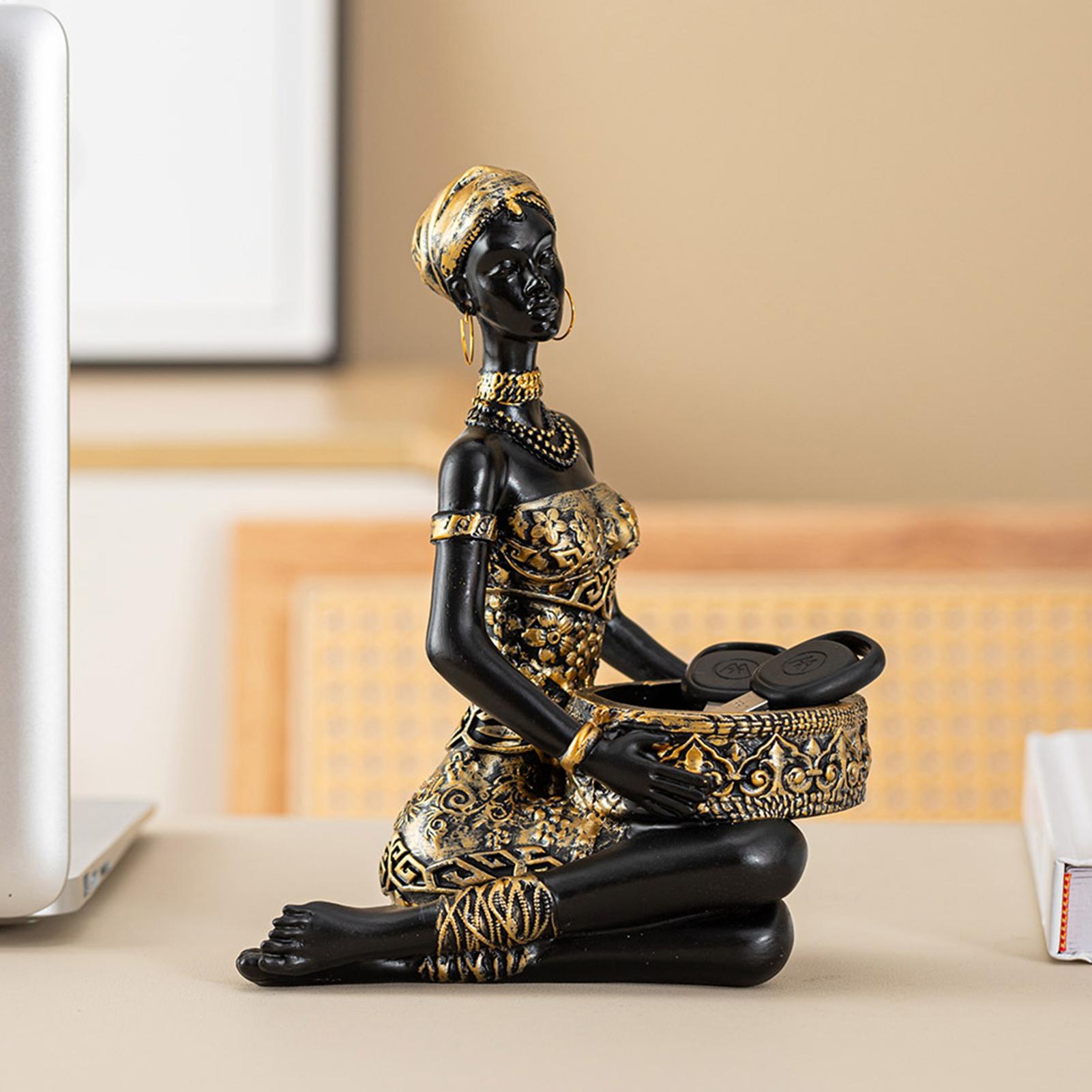 African Art Sculptures Resin T - Resin Art India recension och pris