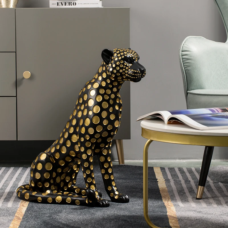 Home Decor Fortune Leopard Sta - Resin Art In Floor recension och pris