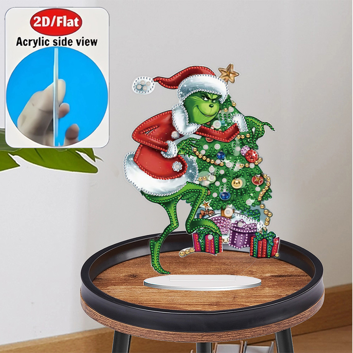 2D / Flat 1pc Fun Christmas Gr - Resin Art On Wall recension och pris