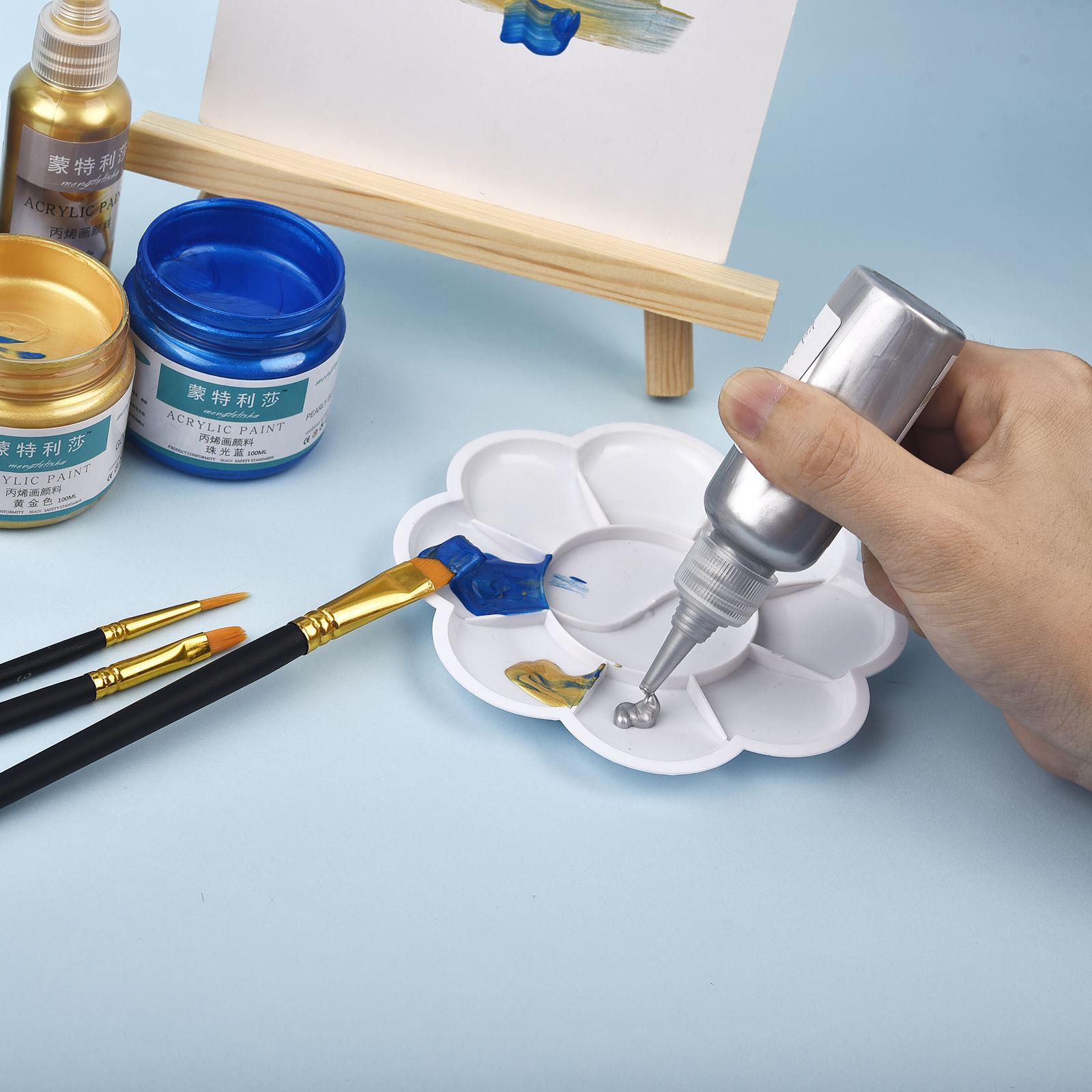 7 Colors 60ml/Bottle Metallic  - Resin Artist recension och pris