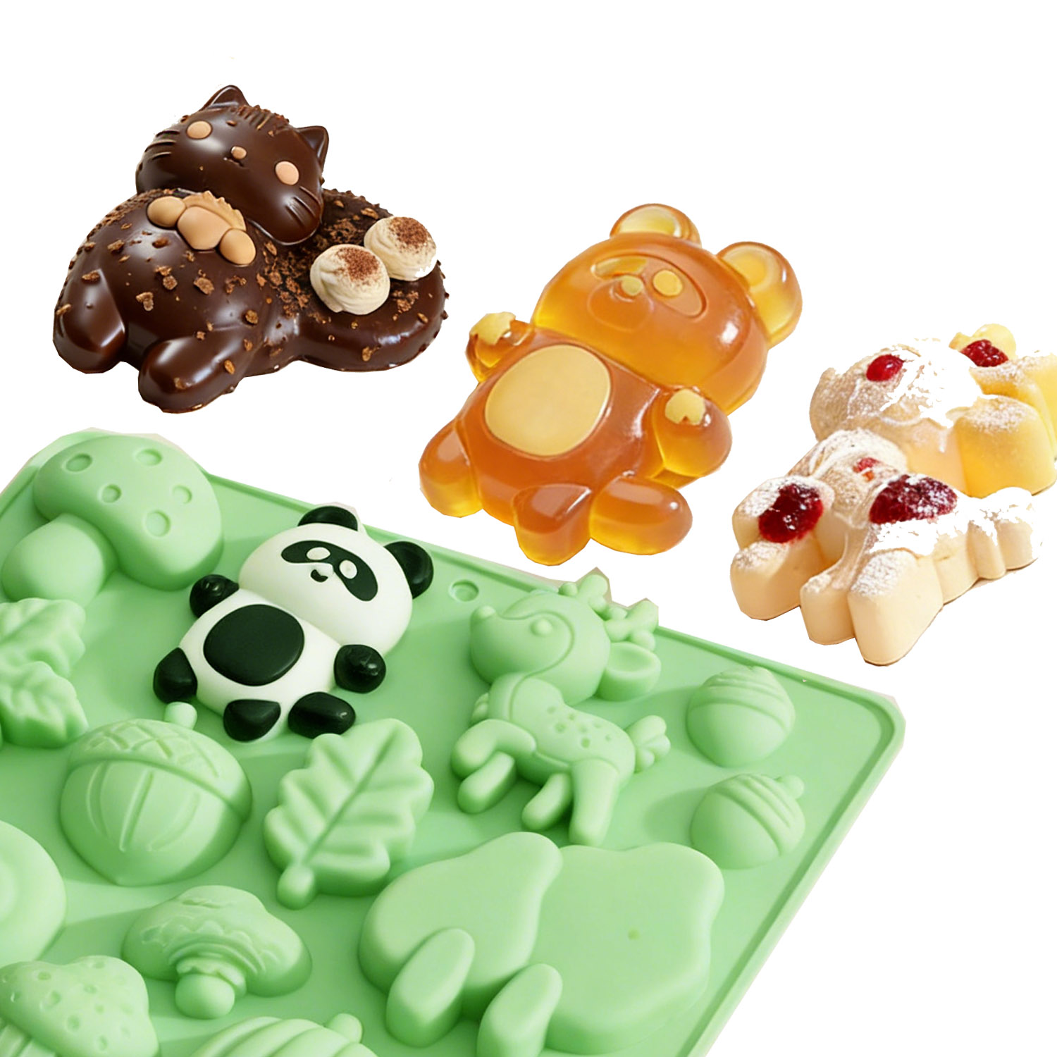 1 Silicone Cake Mold in the Sh - Resin Art Guide recension och pris