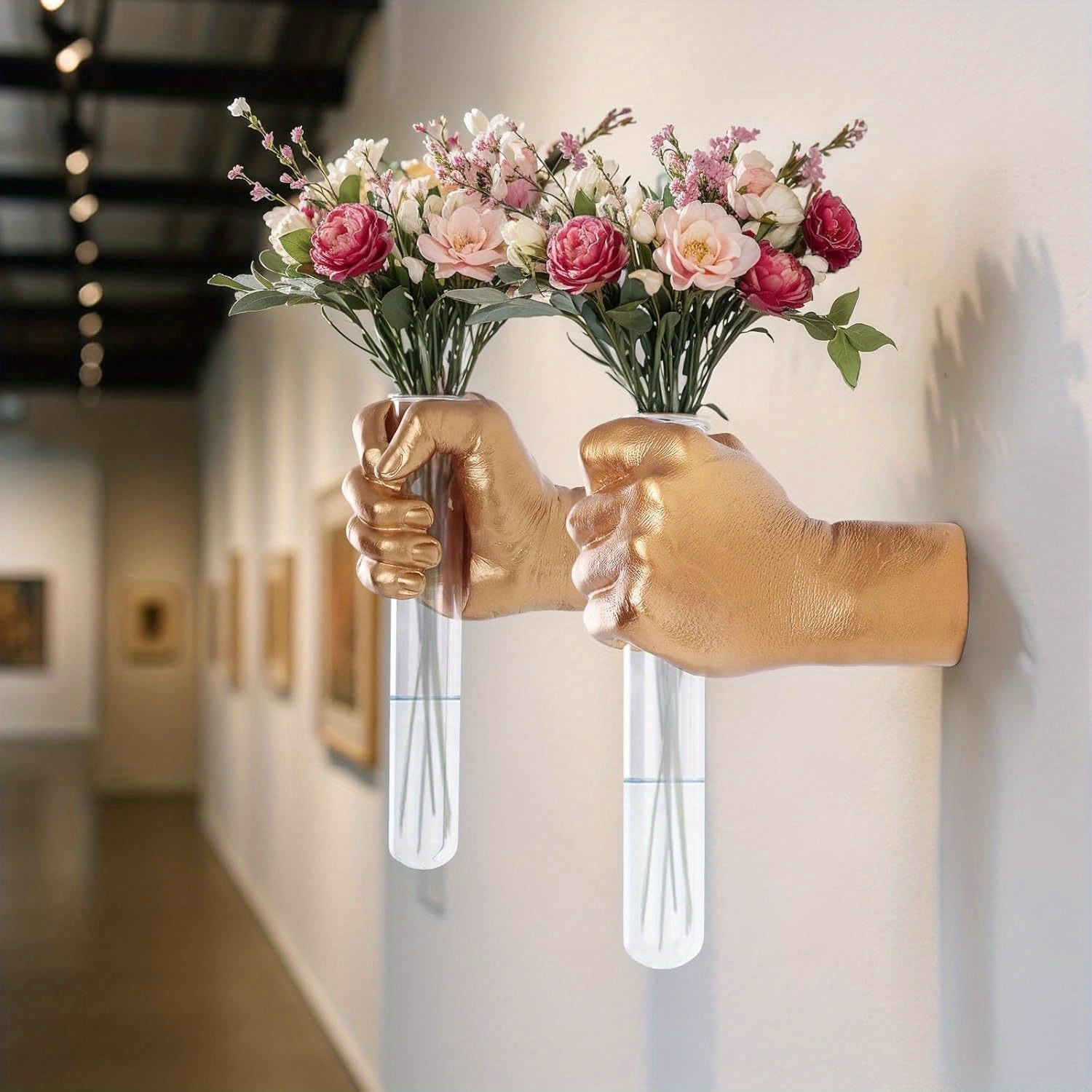 1Pcs Wall Art Sculpture Hand S - Resin Art Youtube recension och pris