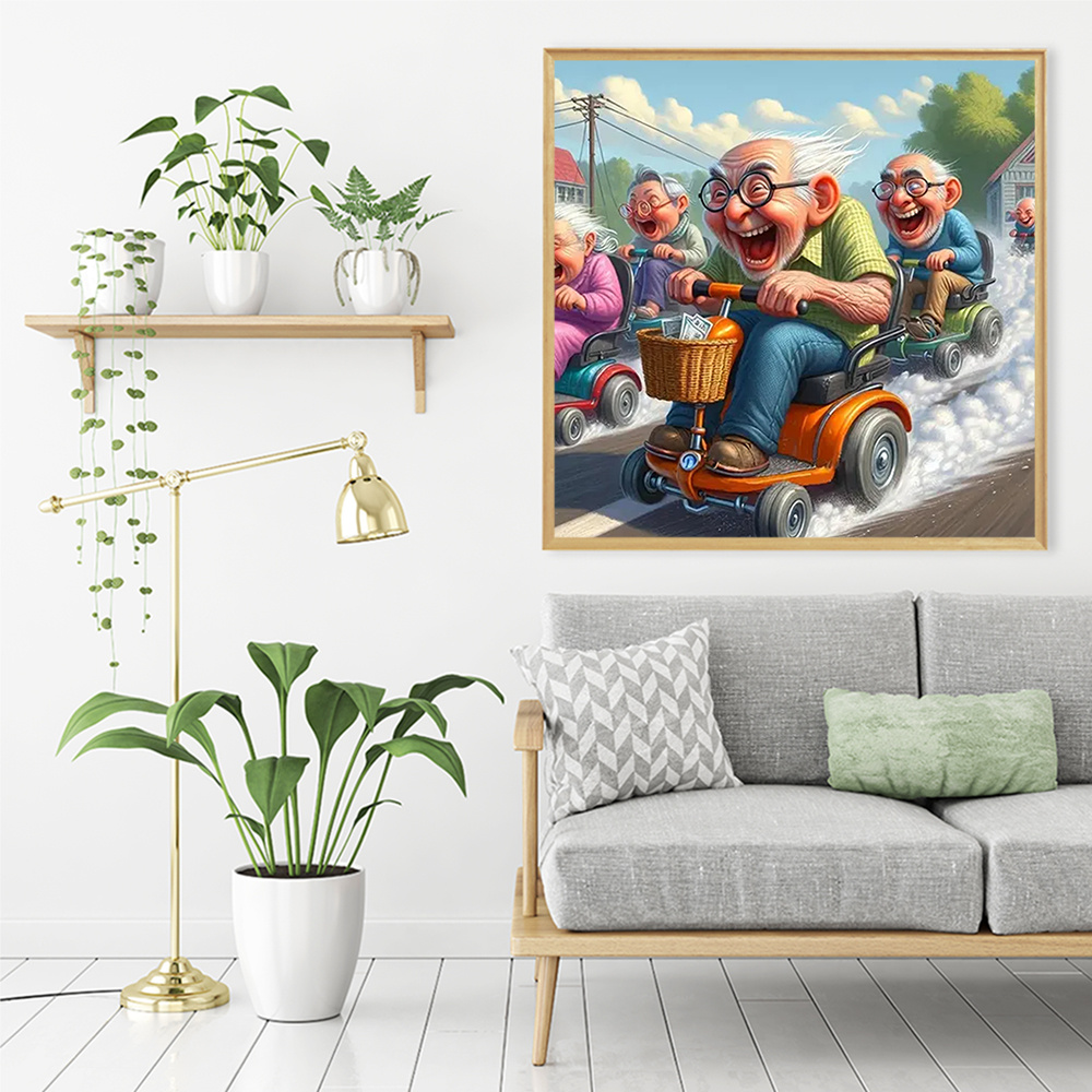 Momoart 5D DIY Diamond Mosaic  - Resin Art On Wall recension och pris