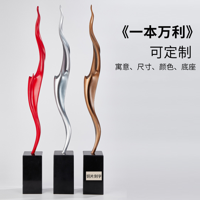 Abstract art sculpture slender - Resin Art Meaning recension och pris