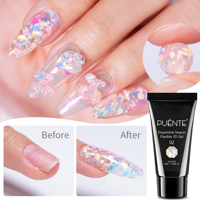 PUENTE 30g Colorful Glitter Se - Resin Art Youtube recension och pris