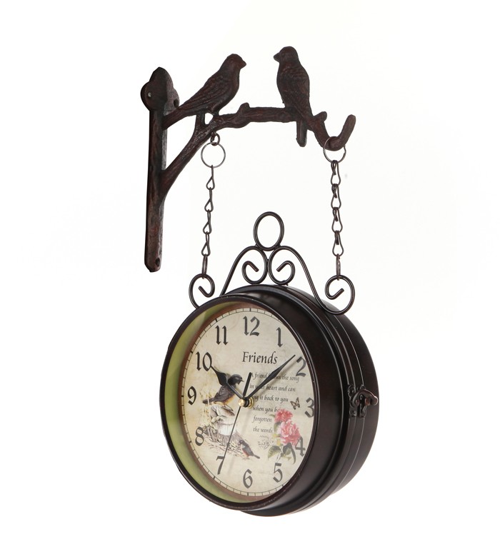 Unique gift -RETRO vintage art - Resin Art Wall Clock recension och pris